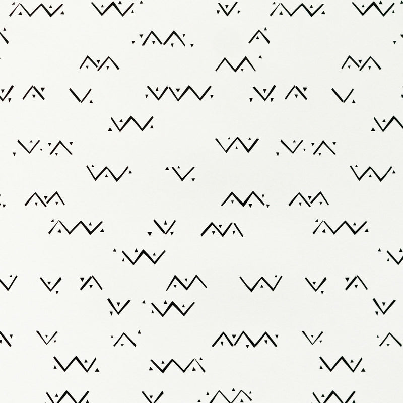 LOXO (Vellum) Onyx Wallpaper Sample
