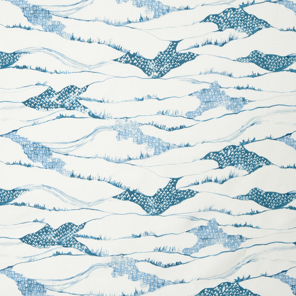 Toile De Terrain Azure Fabric Sample