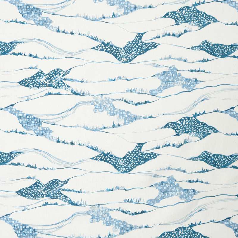 Toile De Terrain Azure Fabric Sample