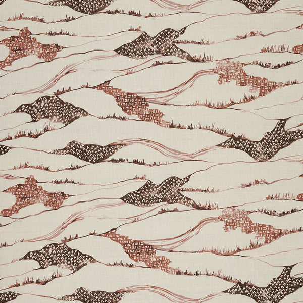 Toile De Terrain Clay Fabric Sample