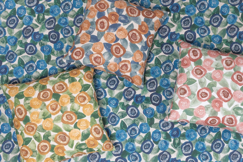 Bloom Lapis Fabric Sample