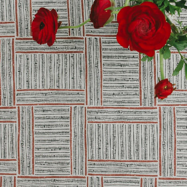 Caravan Terracotta Fabric Sample