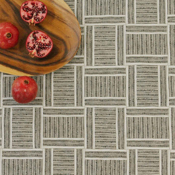 Caravan Onyx + Chalk Fabric Sample