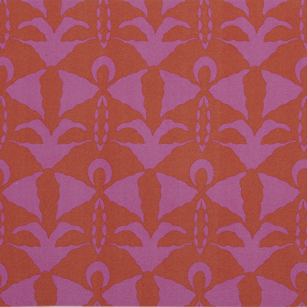 Capretto Flame/Fuchsia Outdoor Performance Fabric Sample