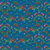 Chinoiserie Mykonos Blue Wallpaper Sample
