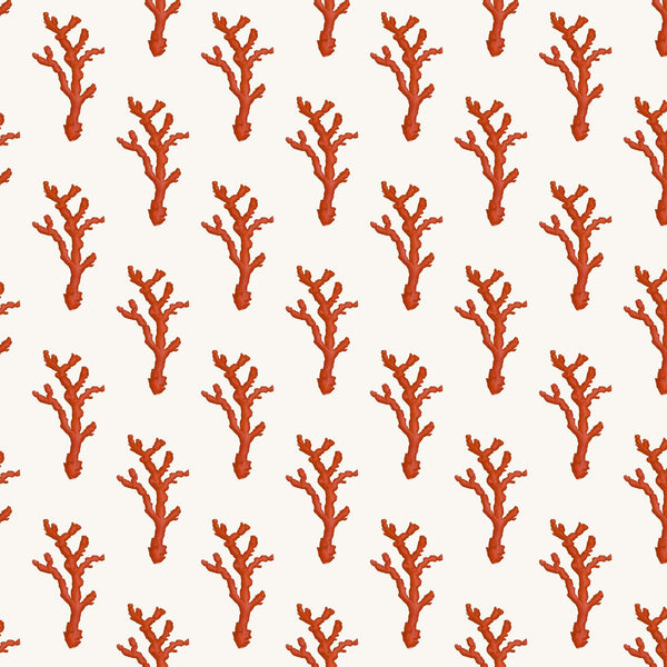 Coral Dash Red Wallpaper
