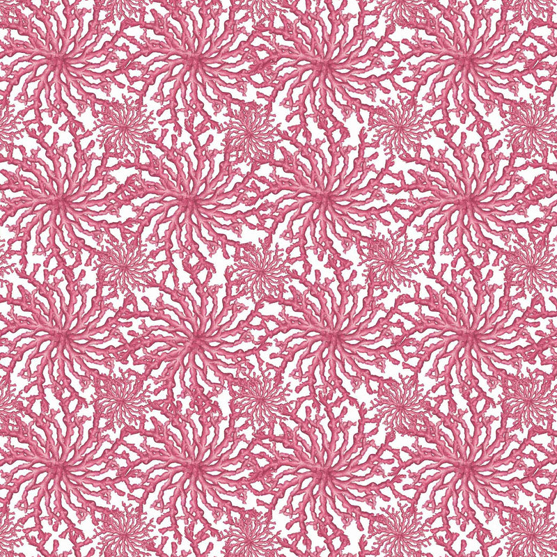 Coral Haze Fuchsia Wallpaper