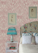 Damaskus Rose Wallpaper Sample