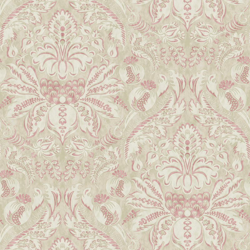 Damaskus Pink Wallpaper Sample