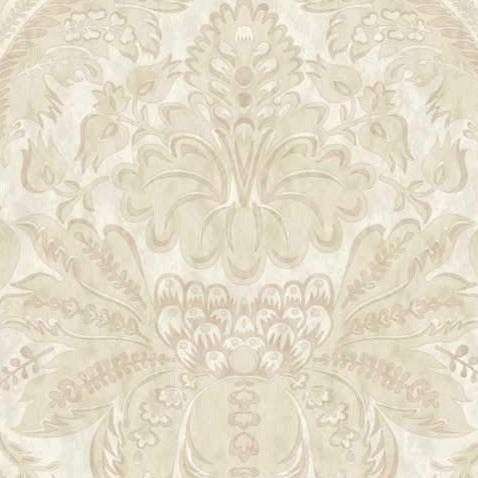 Damaskus Parchment Uncoated Jasmine Wallpaper