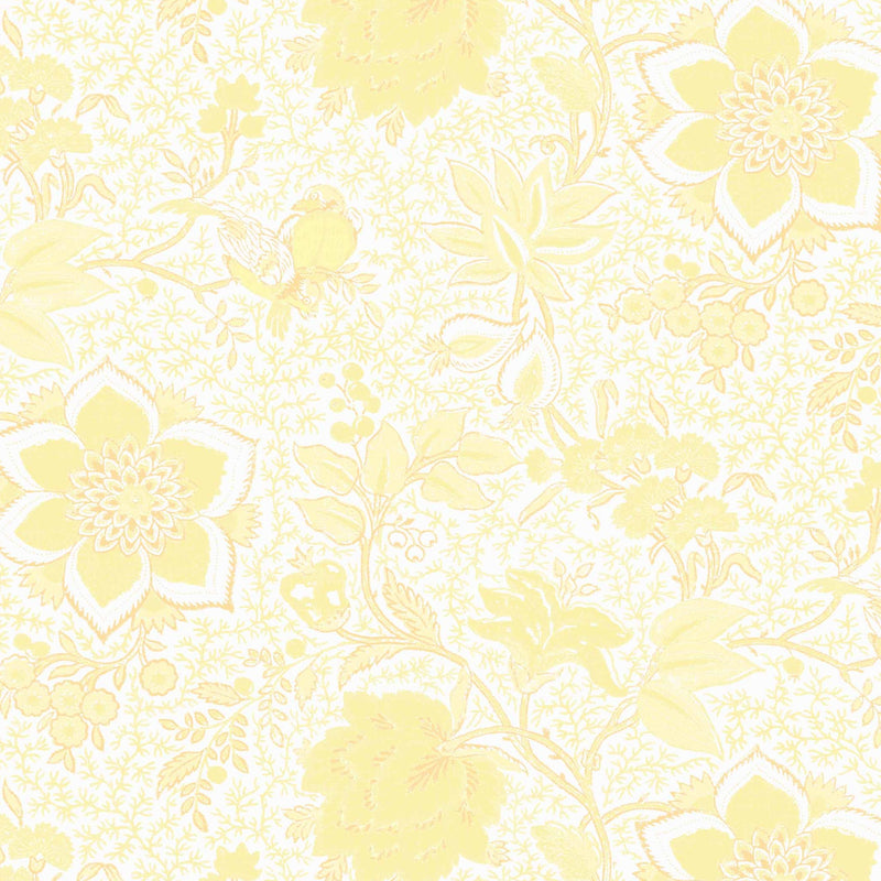 Folie Flora Buttermilk Wallpaper