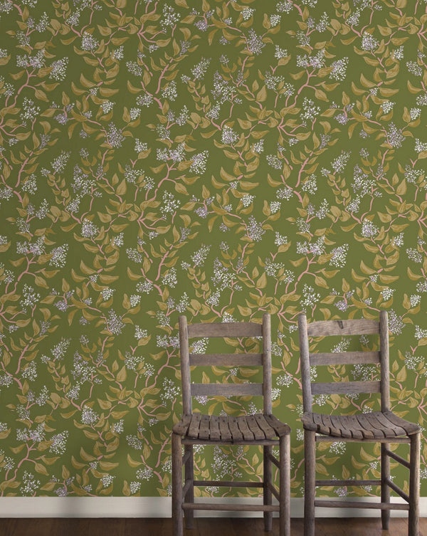 Snowbrush Moss Wallpaper