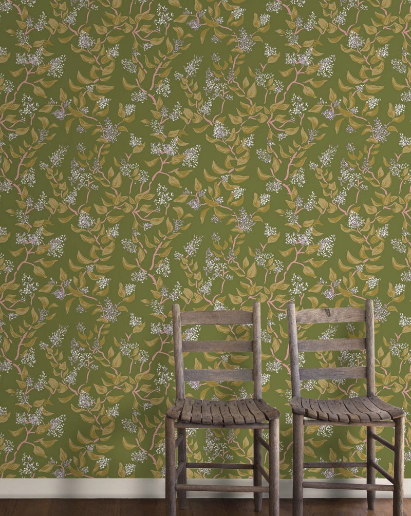 Snowbrush Moss Wallpaper