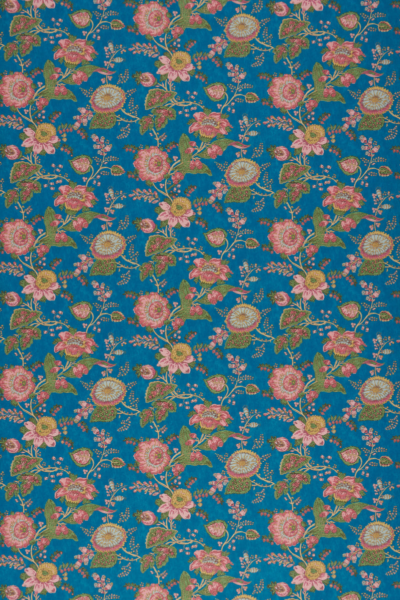 Indiennes Jewel Blue Wallpaper