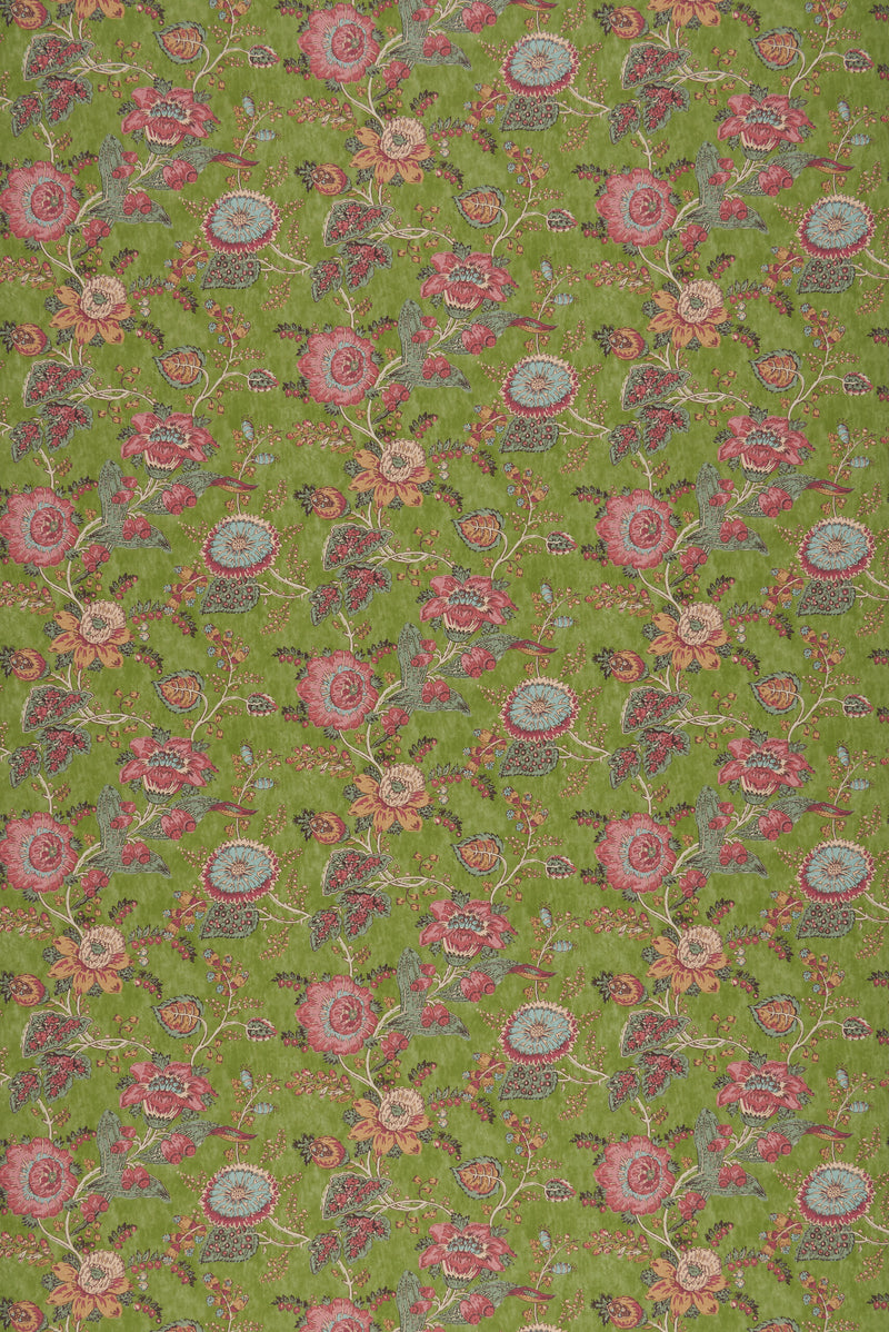 Indiennes Jewel Green Wallpaper