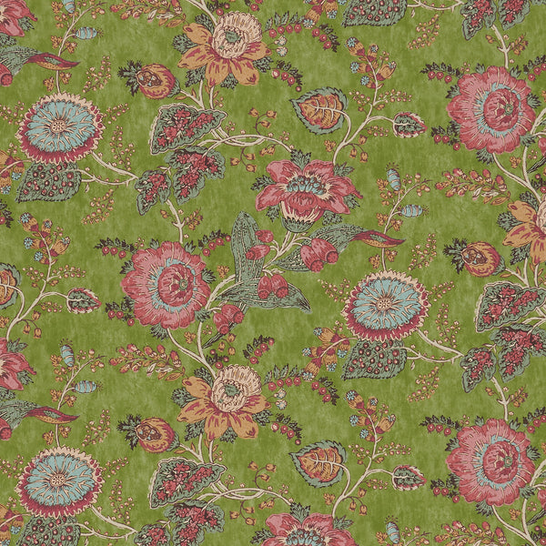 Indiennes Jewel Green Wallpaper