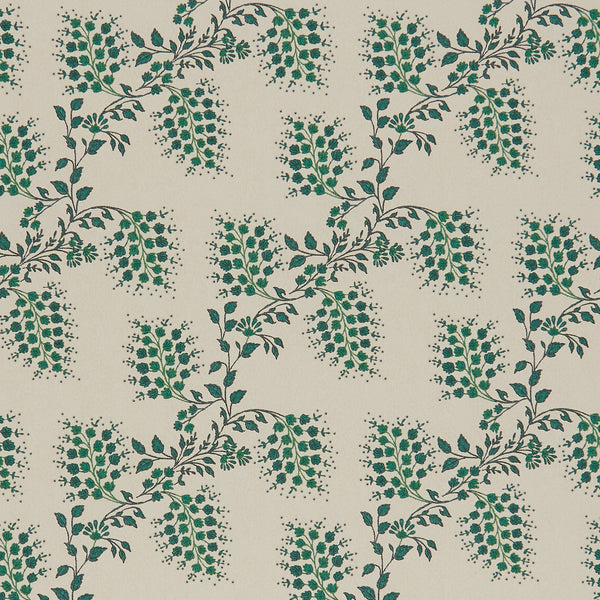 Isabelle Small Green Wallpaper