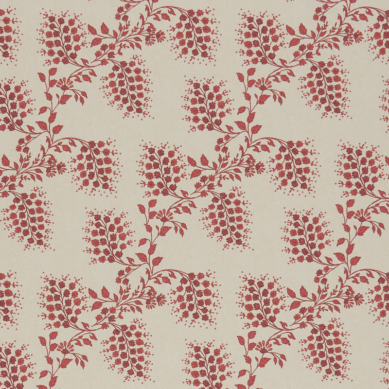 Isabelle Small Red Wallpaper