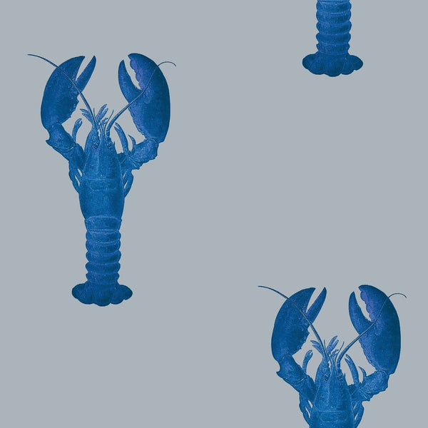 Lady Lobster Earl Grey Wallpaper Sample