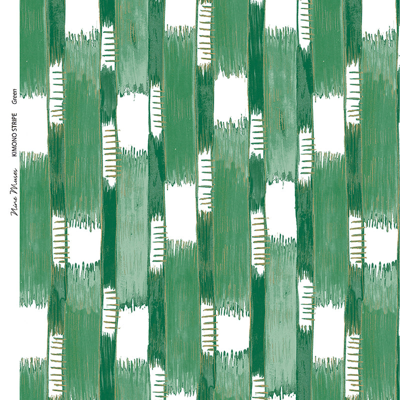 Kimono Stripe Green