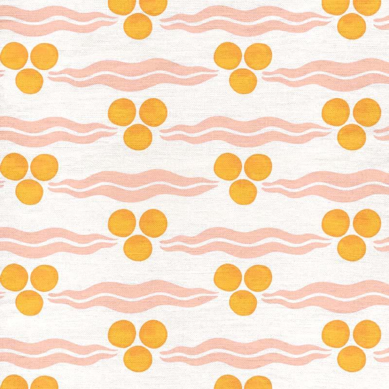 Chintamani Marigold Fabric Sample