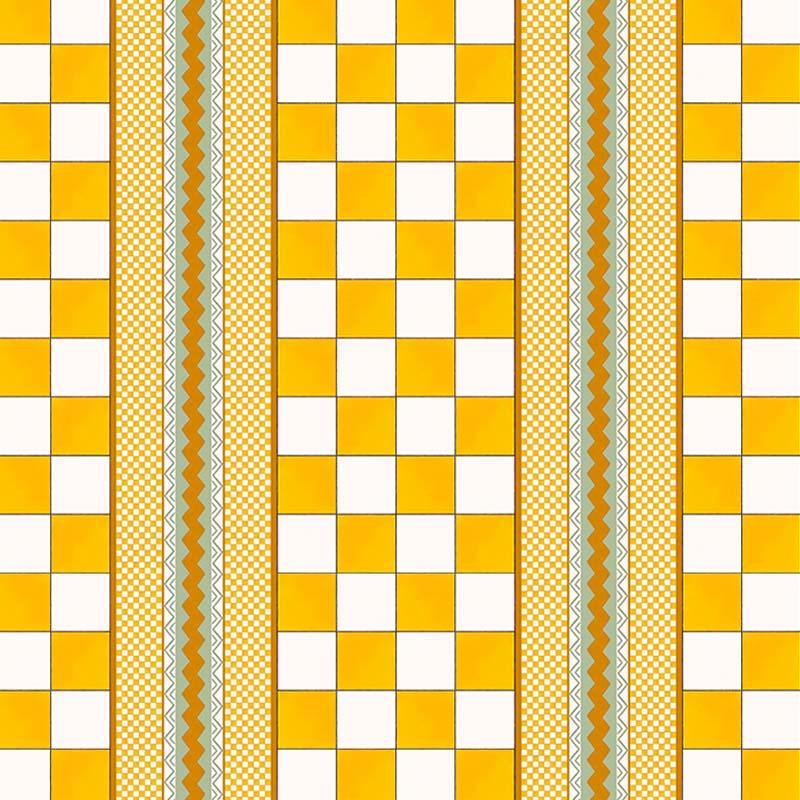 Double Check Yellow Wallpaper