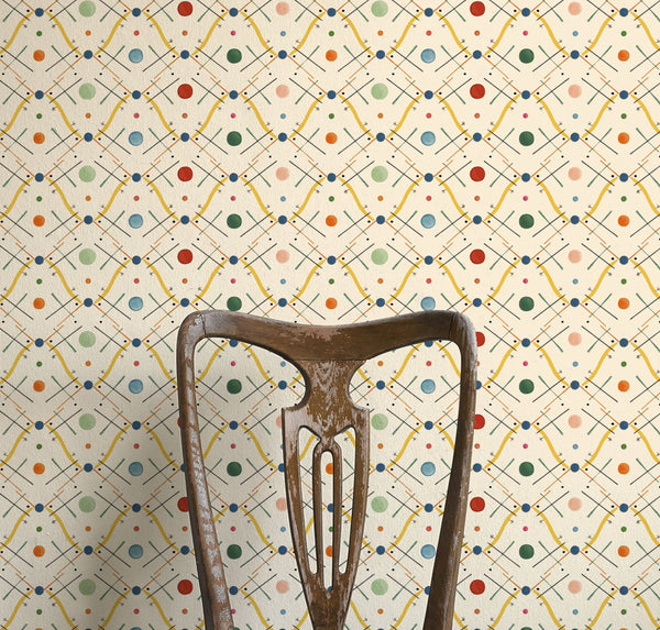 Improvisation 1 Yellow Wallpaper Sample