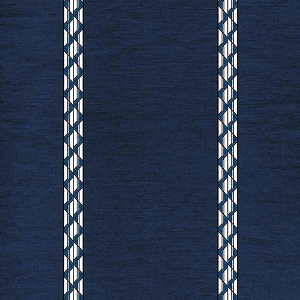 Pablo Stripes Blue Fabric Sample