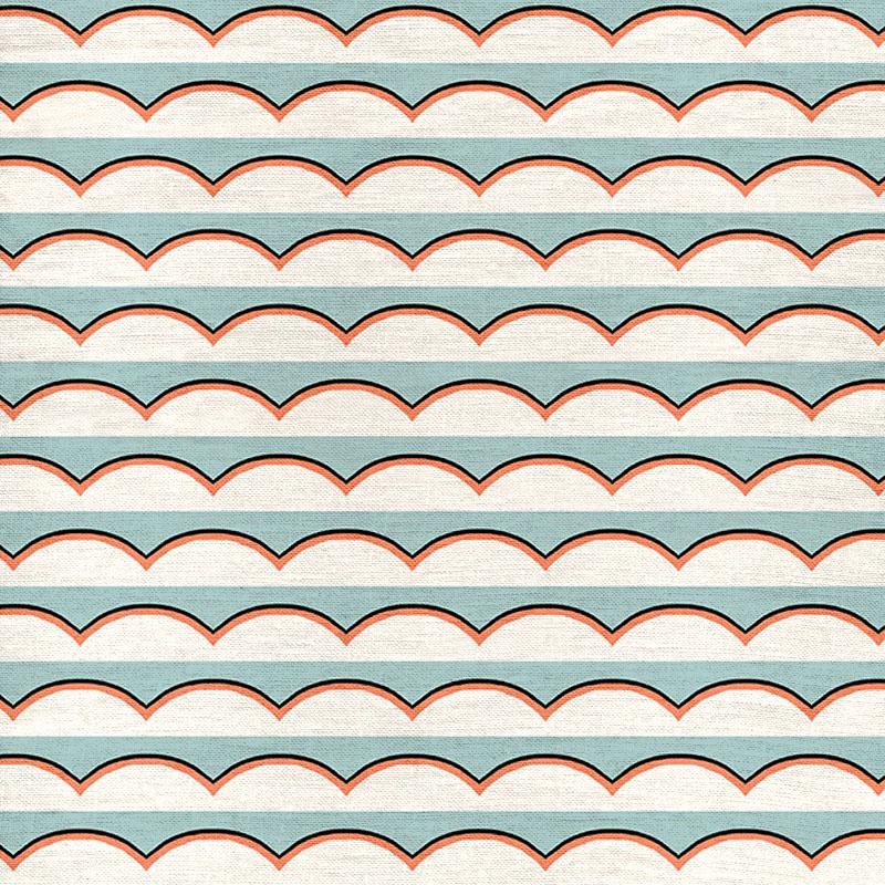 Scallops Light Blue