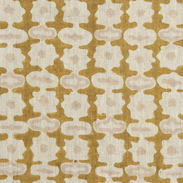 Pahari Saffron Fabric Sample
