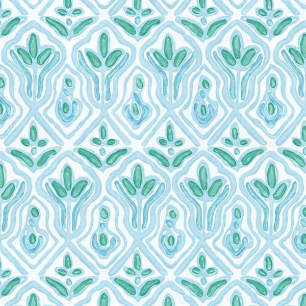 Praiano Seaglass Wallpaper Sample