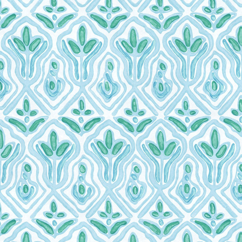 Praiano Seaglass Wallpaper Sample