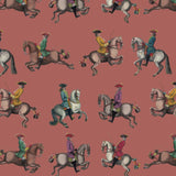 Riding School Sienna Wallpaper Sample