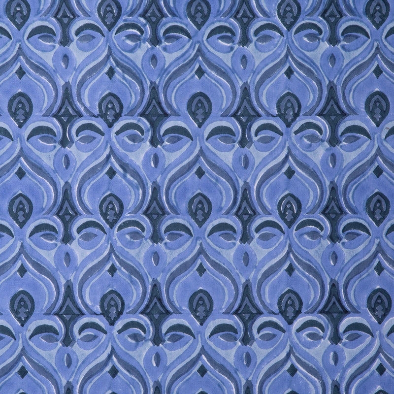 Khiva French Blue Block Print