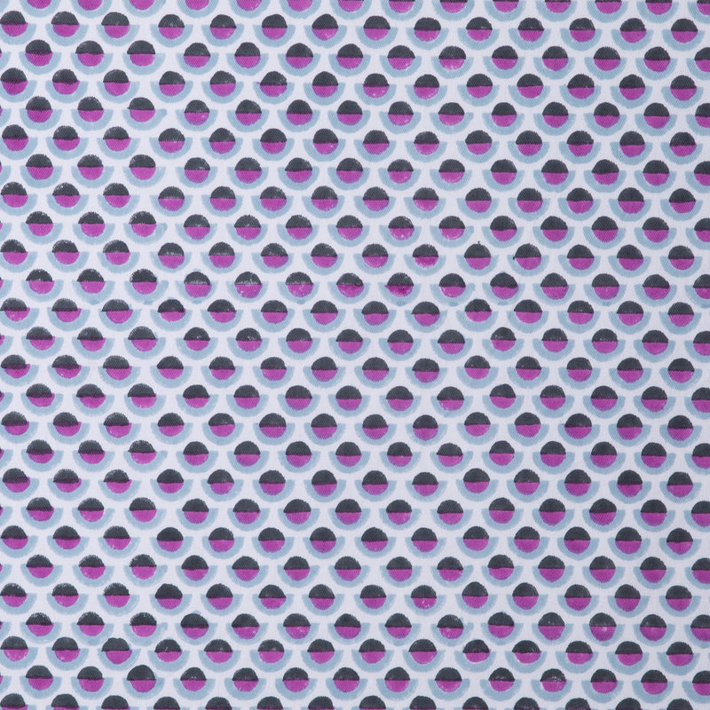 Olga Mulberry Block Print Fabric Sample