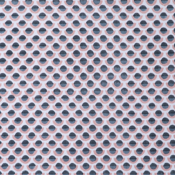 Olga Granite Block Print Fabric Sample