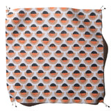 Olga Papaya Block Print Fabric Sample