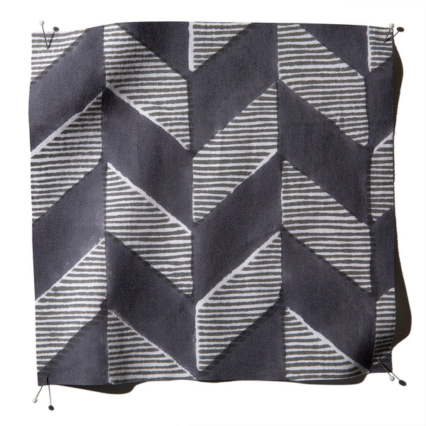Sumba Ink Block Print Fabric Sample