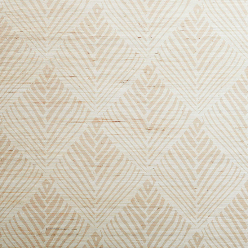 Bahia Grasscloth Sand/Natural Wallpaper