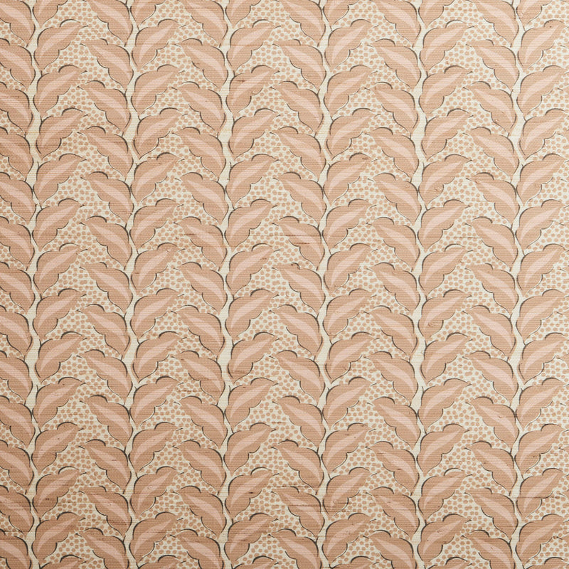 Cassis Grasscloth Camel/Natural Wallpaper Sample