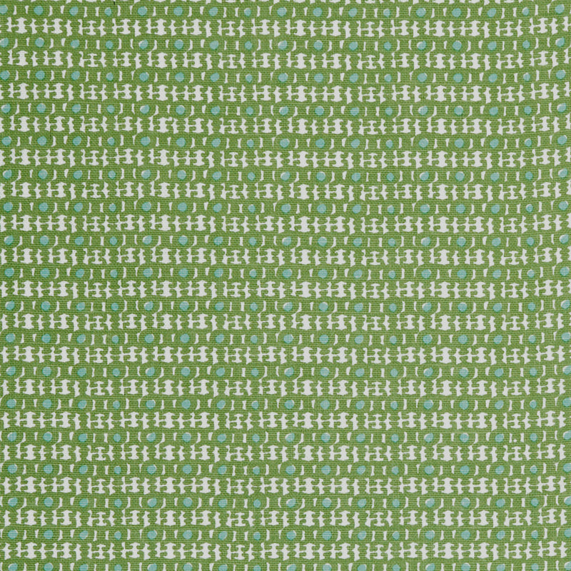 Panarea Fava/Turquoise Fabric Sample