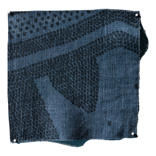 Soledad Ink/Indigo Fabric Sample