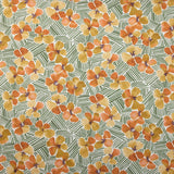 Tropics Yellow  Ochre Fabric Sample