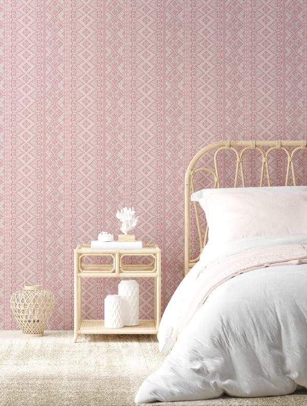 Taklamakan Berry Pink Wallpaper