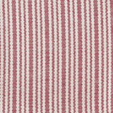 Pippy Scallop Stripe Claret Cotton Sample