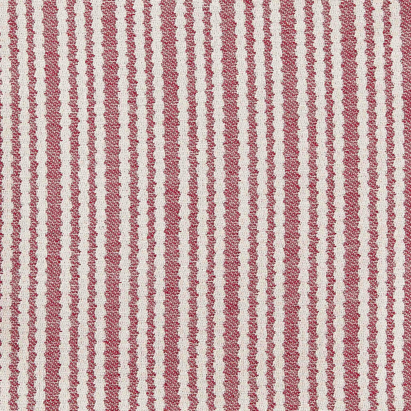 Scallop Stripe Claret Cotton Sample