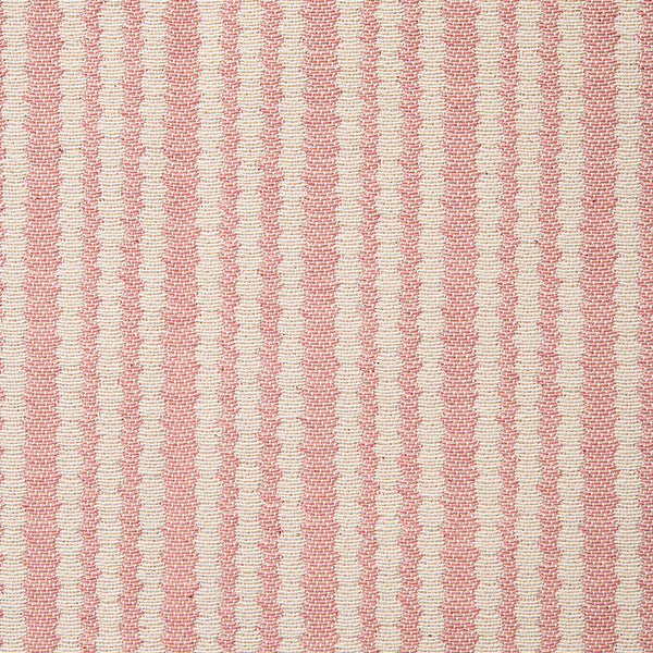 Scallop Stripe Rose Cotton Sample