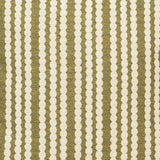 Pippy Scallop Stripe Sage Wool Sample