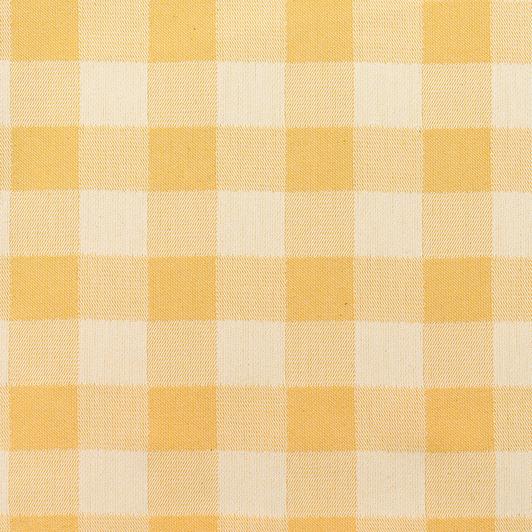Woodhouse Check Mustard Cotton