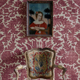 Pomegranate Red Wallpaper Sample